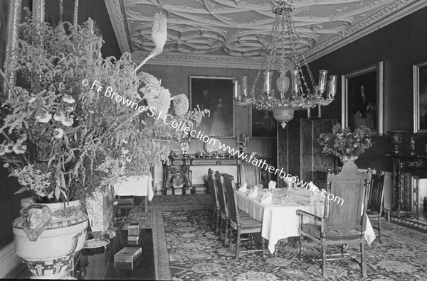 BIRR CASTLE  DINING ROOM